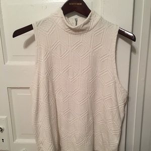 Ivory dress tank from Anthropologie